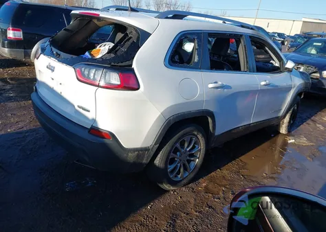 2020 Jeep Cherokee Latitude Plus 4X4 z USA, uszkodzony, nr VIN 1C4PJMLB7LD619966